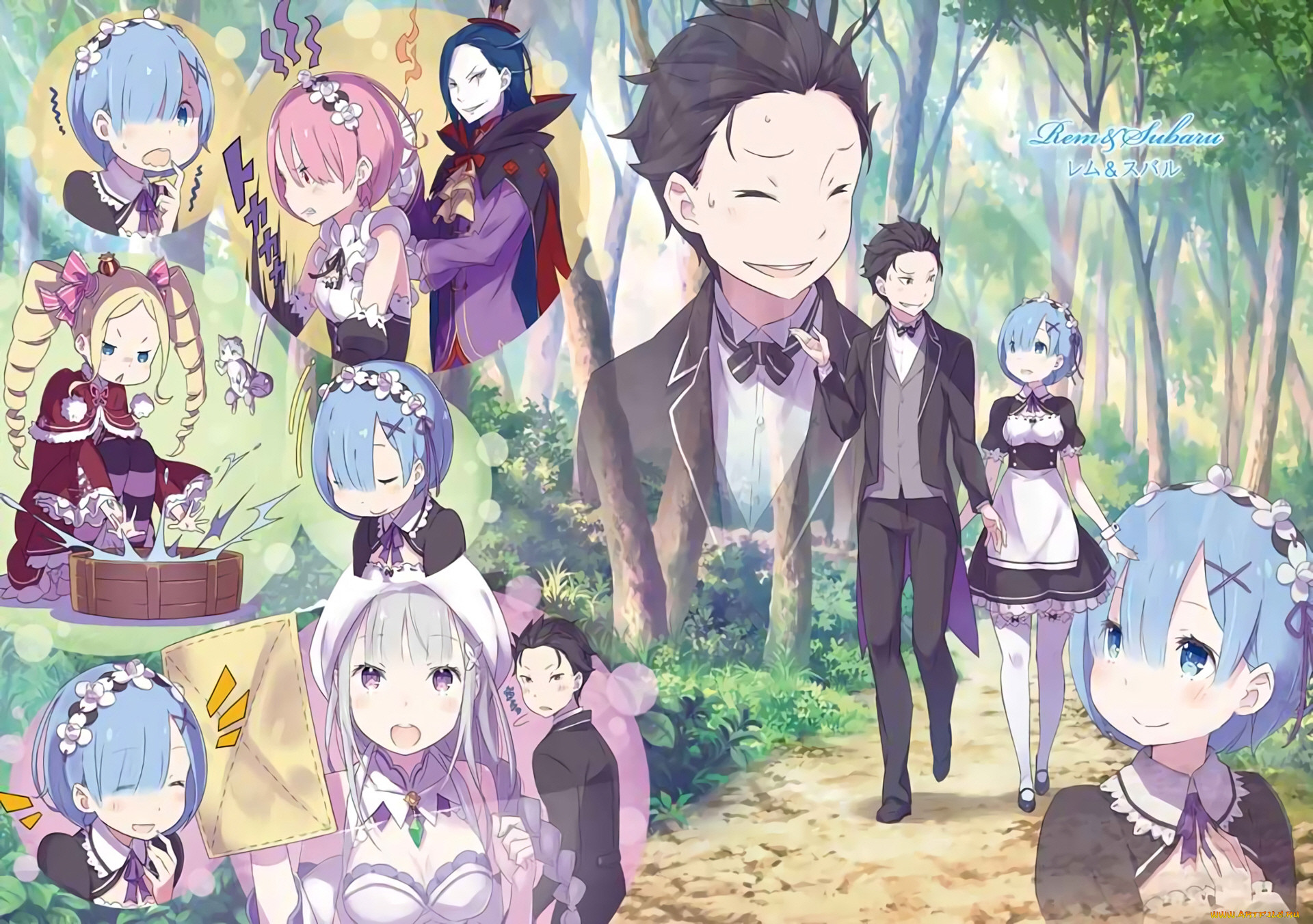 , re,  zero kara hajimeru isekai seikatsu, , 